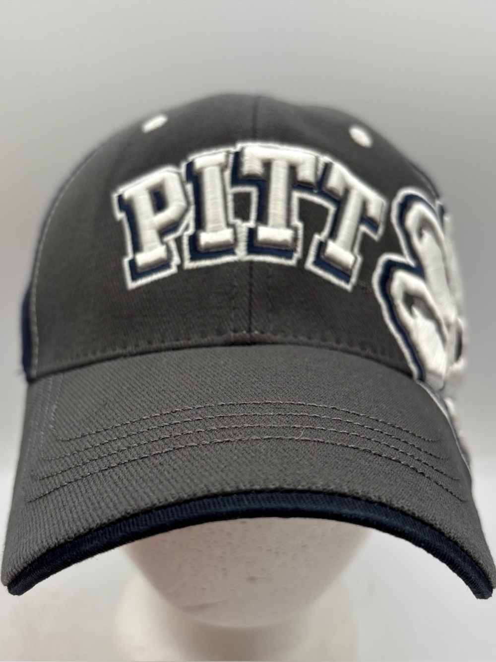 Pitt Panthers NCAA Top Of The World One Fit Large/X-Large Green Blue Fitted Hat